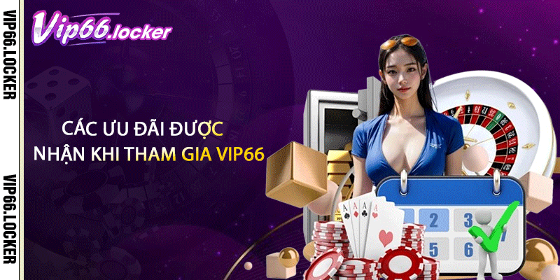 Các ưu đãi được nhận khi tham gia VIP66